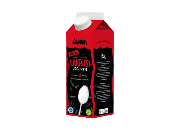 Ålandsmejeriet Lakritsyoghurt
