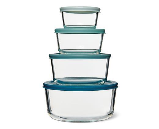 Crofton 8pc Glass Storage Bowl