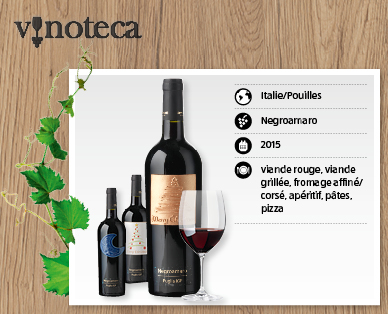 Negroamaro Puglia IGP ETIKÉ