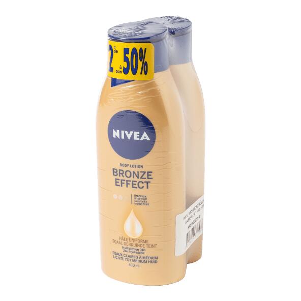 NIVEA(R) 				Bodylotion Bronze Effect, 2 St.