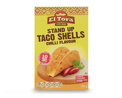 Stand Up Taco Shells 10pk/190g