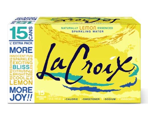 La Croix 
 Sparkling Flavored Water 15-Pack Assorted Varieties