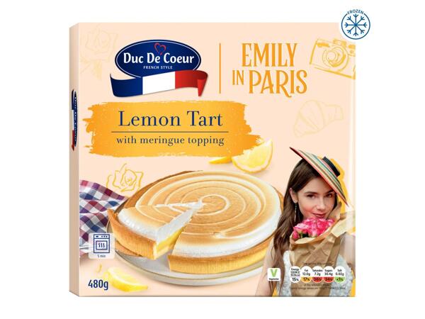 Duc de Coeur Emily in Paris Lemon Tart with Meringue Topping 480g