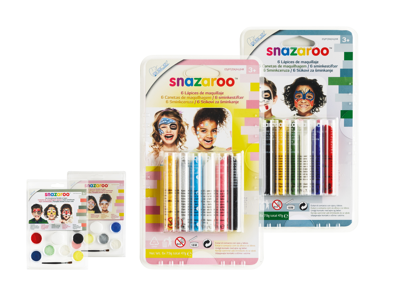 Crayons de maquillage/ fard de théâtre
