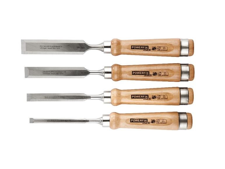 Chisel Set, 4 Piece Set
