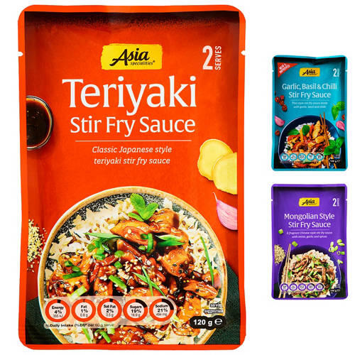 Teriyaki Stir Fry Sauce 120g