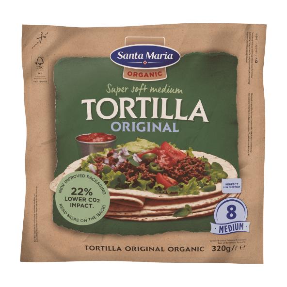 Økologisk tortilla