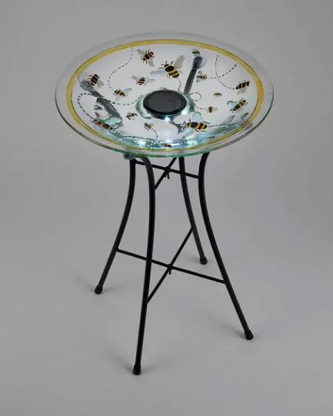 Solar Bird Bath