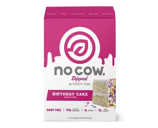 No Cow Bars 
 Chocolate PB Cup or Birthday Cake