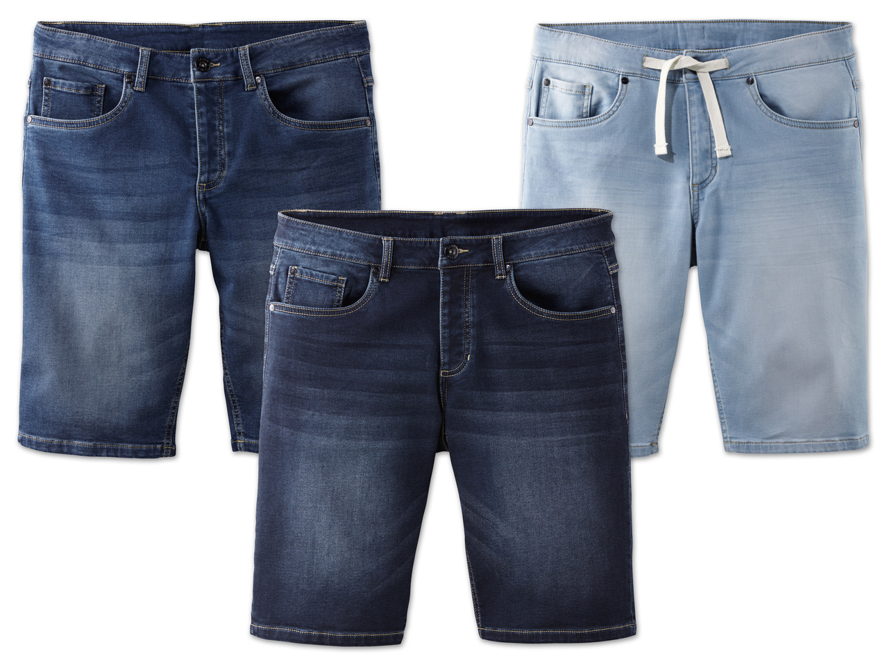LIVERGY(R) Herren Sweat-Bermudas1