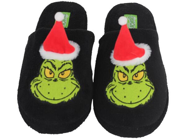 Grinch Adult Slippers