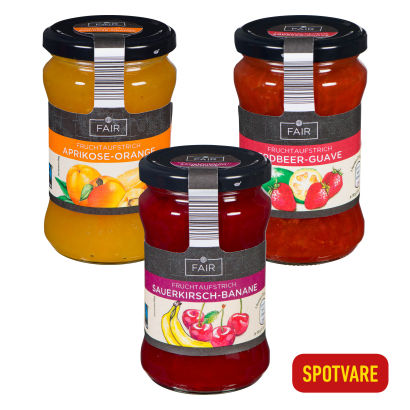 Fairtrade marmelade