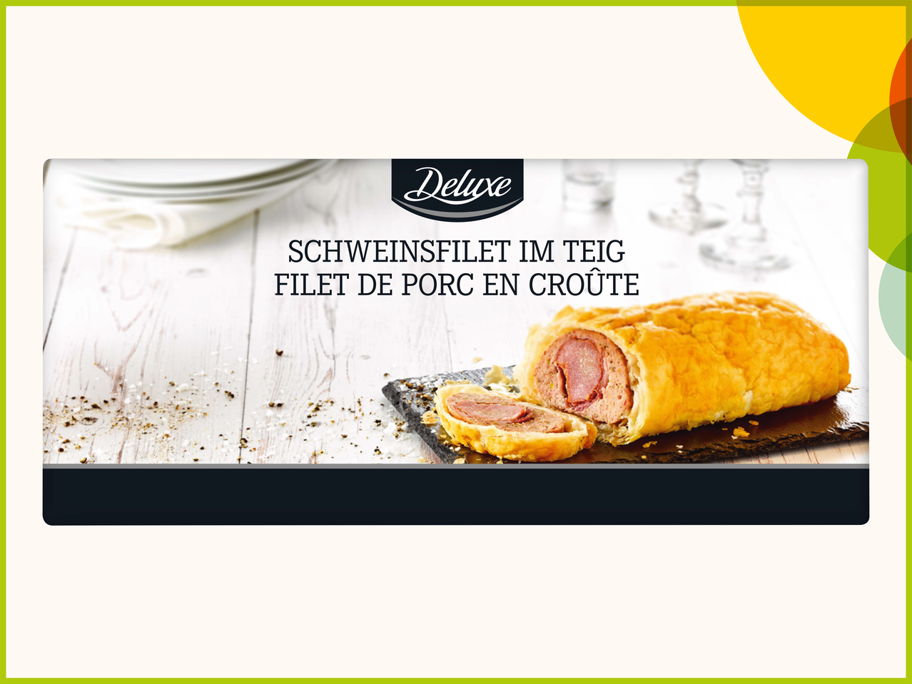 Filet mignon de porc en croûte