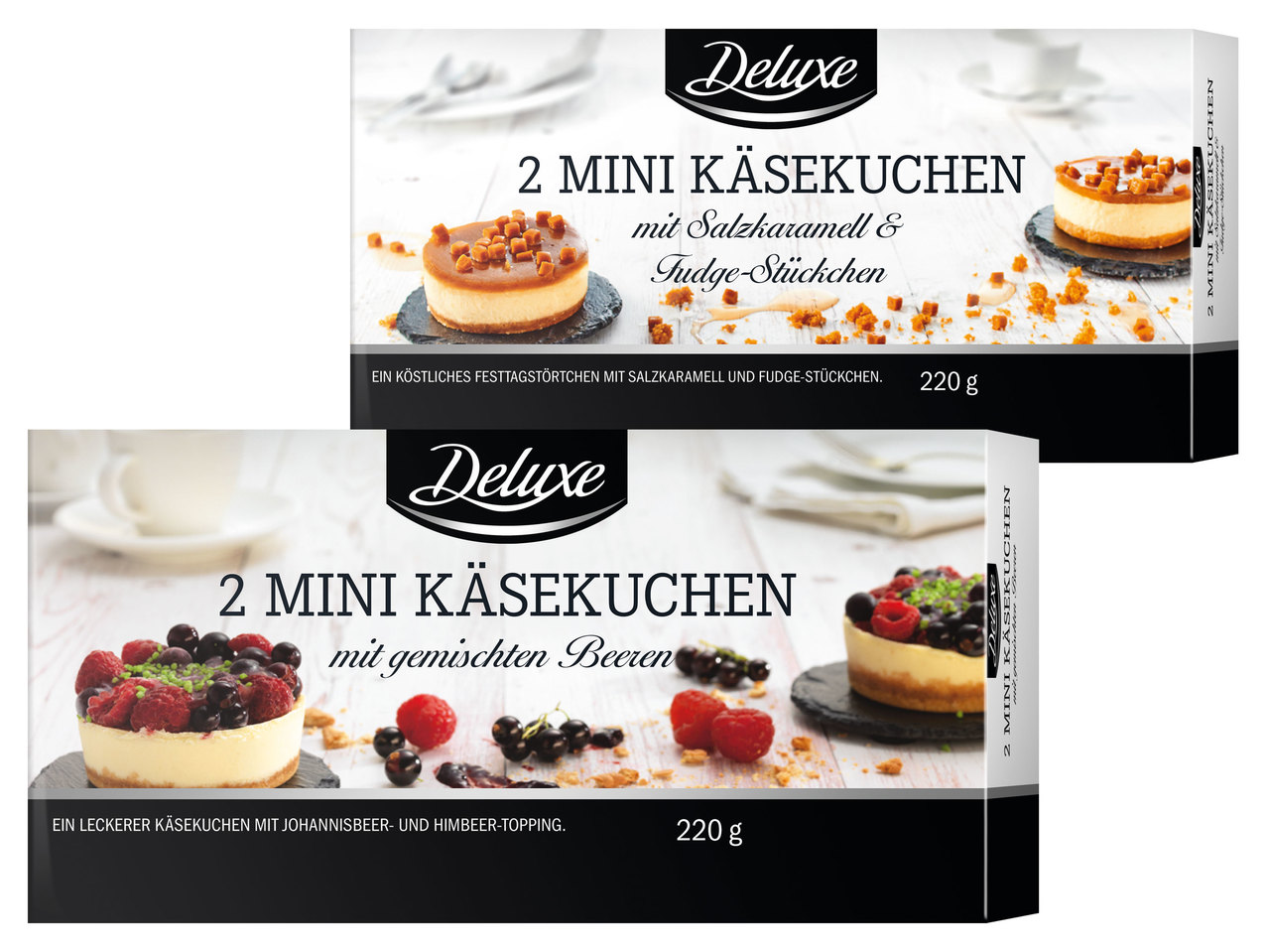 DELUXE Mini Käsekuchen