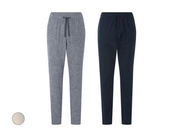 Pantalon avec lin