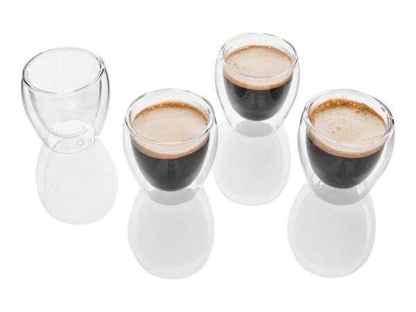 Livarno Home Espresso Glasses - 4 Pack