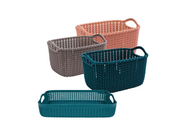 Curver Knit Look Storage Basket 8l / 4.5L