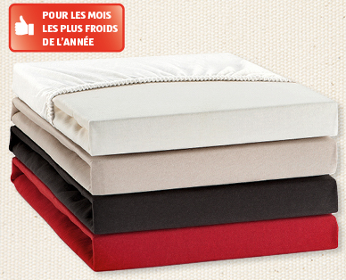 Drap-housse hivernal en jersey MY NIGHT STYLE