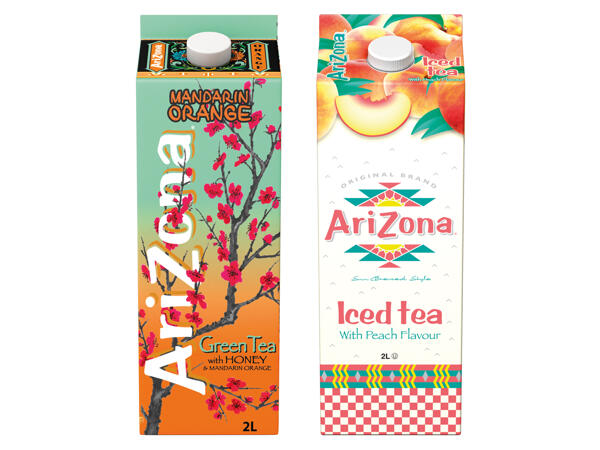 Arizona Eistee und Saft