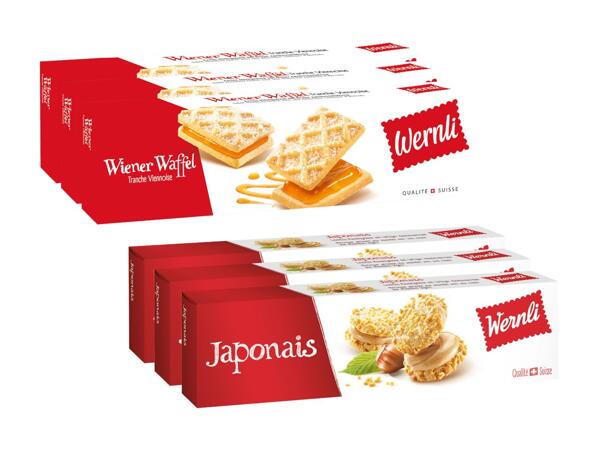 Biscuits Wernli Trio (valable uniquement en Suisse alémanique et en Suisse romande)