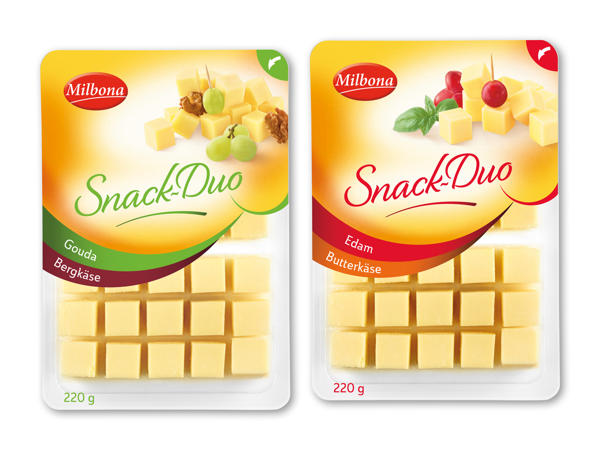 MILBONA Ostesnack i tern
