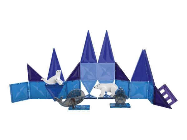 Lupilu Ice World Magnetic Building Set - 30 Piece Set