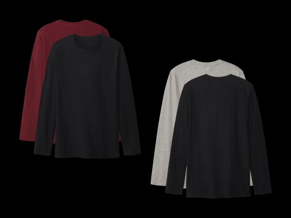 Langarmshirts, 2er-Set