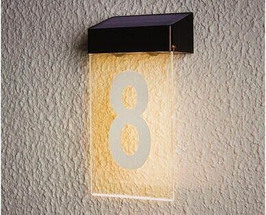 Solar House Numbers