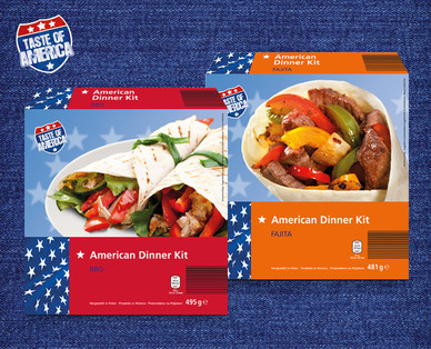 TASTE OF AMERICA American Dinner Kit