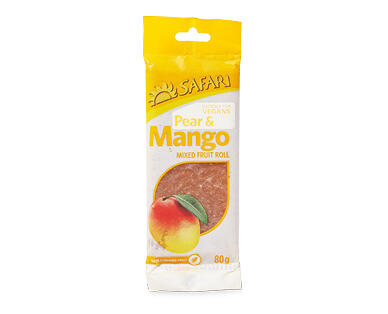 Pear & Mango Safari Roll 80g