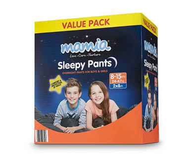 Mamia Sleepy Pants 24-47kg 16pk