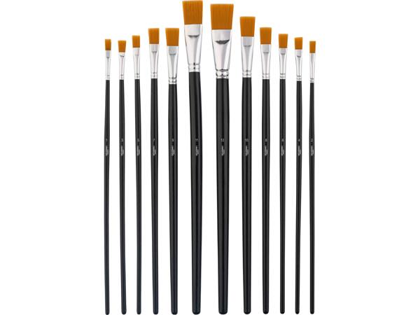 Paint Brush Set, 12 or 15 pieces