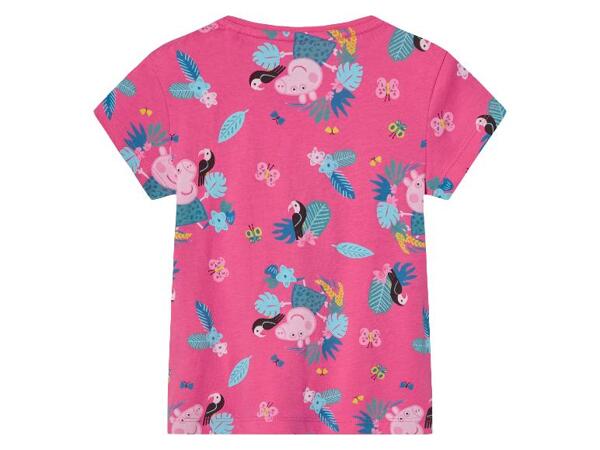 Dívčí triko Prasátko Peppa, 2 kusy