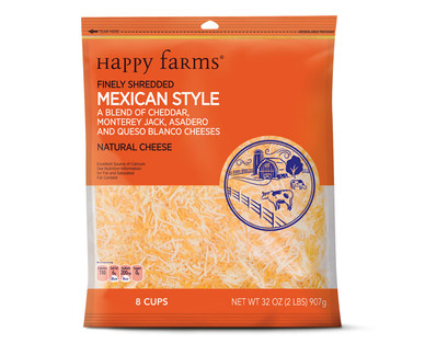 Happy Farms Shredded Mexican Cheese