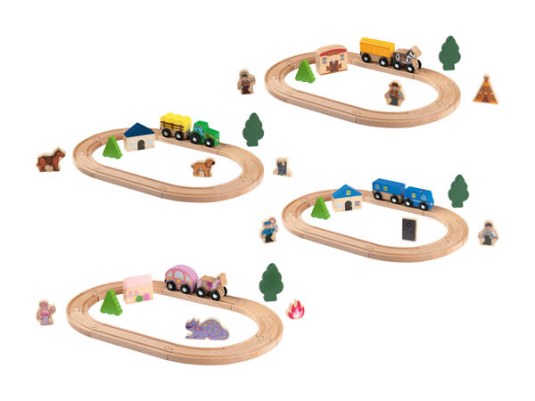 Chemin de fer, 18 pièces