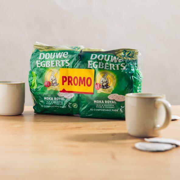 DOUWE EGBERTS(R) 				Kaffeepads Moka Royal, 2er-Packung