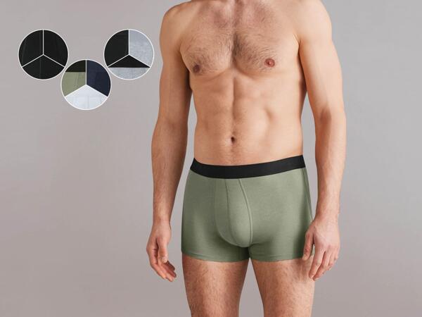 Men's boxers, 3 pieces