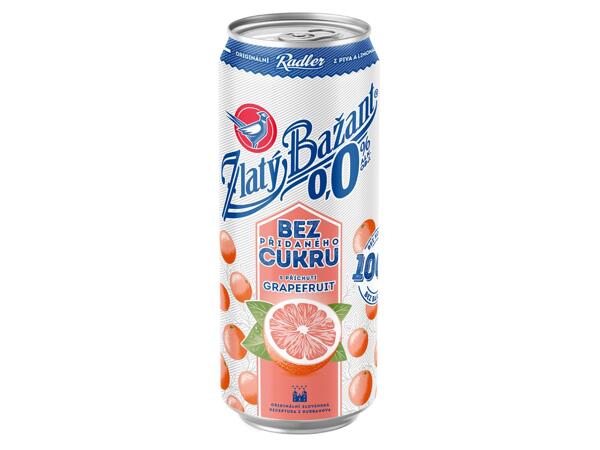 ZLATÝ BAŽANT 0,0% RADLER