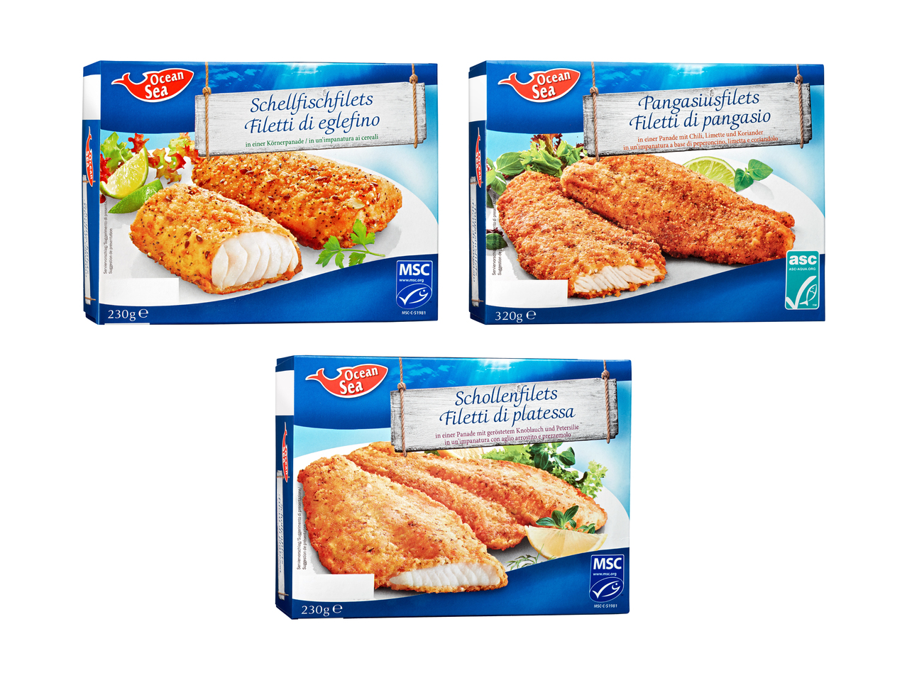 Filets de poisson MSC/ ASC