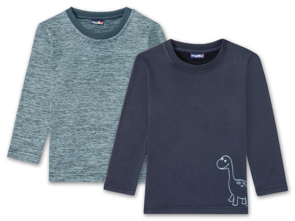Kinder Thermo-Langarmshirt, 2 Stück
