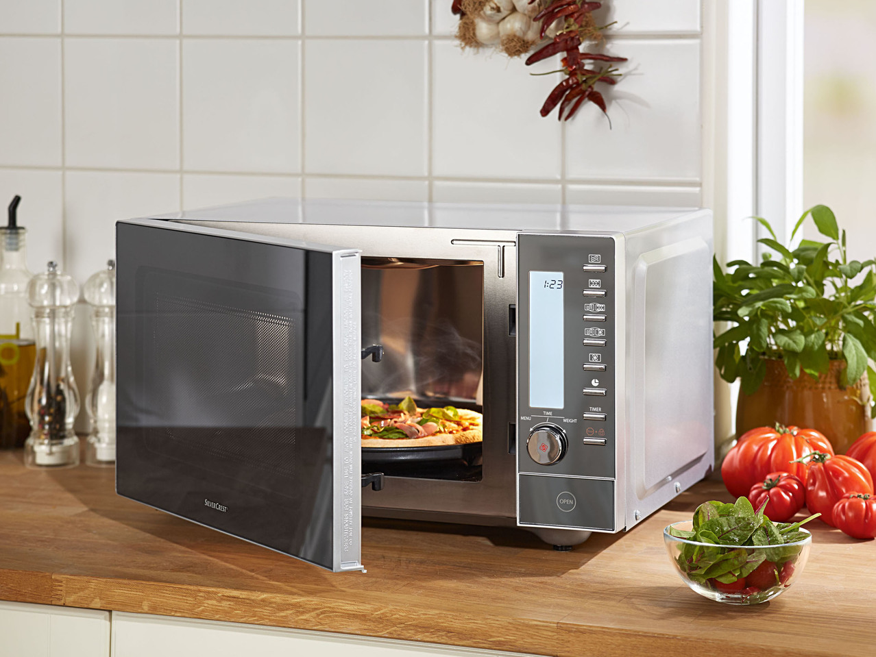 Convection Microwave with Double Grill, 4 in 1