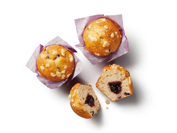ČOKOLÁDOVÝ/BORŮVKOVÝ MUFFIN