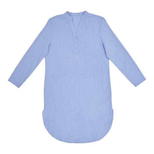 UP2Fashion(R) 				Seersucker-Pyjama oder -Nachthemd
