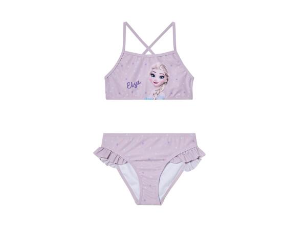 Girls' bikini or swimsuit "Frozen, Paw Patrol, Minnie Mouse, Disney Princess"