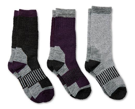 Crane 
 Men's or Ladies' 3-Pack Thermal Performance Sock