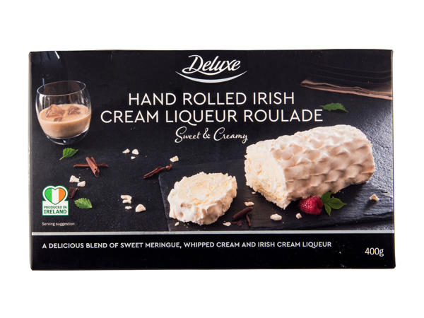 Irish Cream Liqueur Roulade