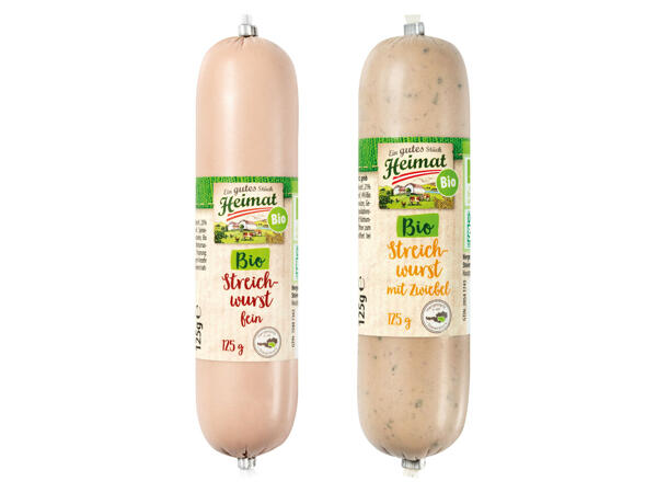Bio-Streichwurst