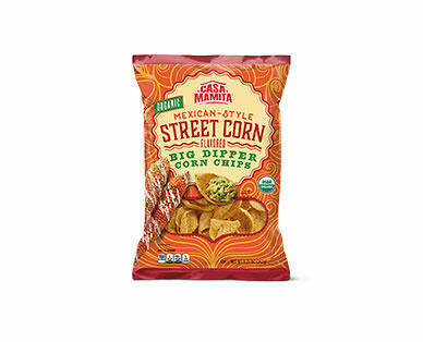 Casa Mamita Organic Mexican-StyleStreet Corn Big Dipper Corn Chips