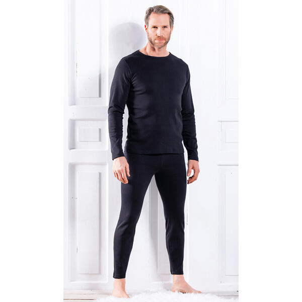 Feinripp-Thermo-Langarm-Shirt oder -Unterhose lang