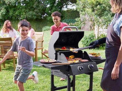 GRILLMEISTER 2 Burner Gas Barbecue